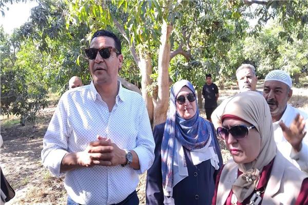  لجنة من وزارة الزراعة واستصلاح الأراضي بزيارة ميدانية لمحافظة الإسماعيلية
