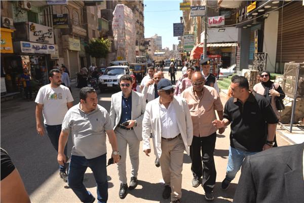 محافظ الدقهلية يتابع إزالة التعديات بطلخا