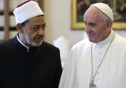 البابا فرانسيس وأحمد الطيب