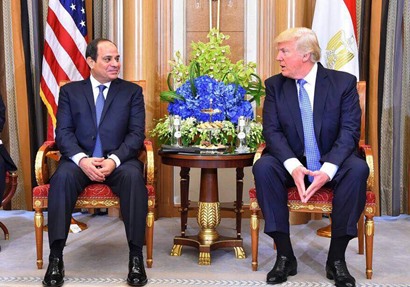 زياره ترامب للقاهره  لم يتم تحديد موعدها بعد