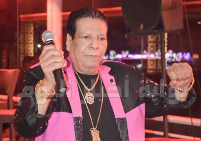 شعبان عبد الرحيم خلال الحفل