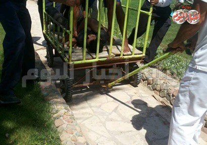 صورة الجاني بعد القبض عليه