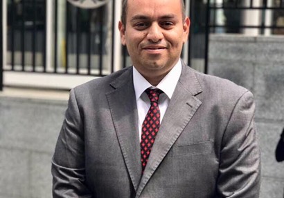 مهندس أحمد عثمان - الفائز بمنصب نائب الرئيس الأول للمجلس