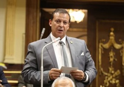 النائب حسين ابو جاد عضو مجلس النواب وامين العاصمة بحزب مستقبل وطن