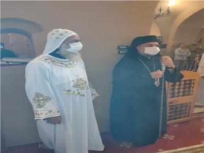 قداس ذكرى أربعين نيافة الأنبا سلوانس بدير الشايب  