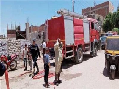 بسبب ارتفاع درجة الحرارة.. اندلاع 3 حرائق متفرقة في المنيا  