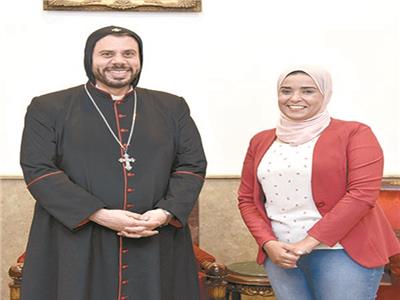 حوار| مطران السريان الكاثوليك بالقدس: الجمهورية الجديدة نموذج للمواطنة