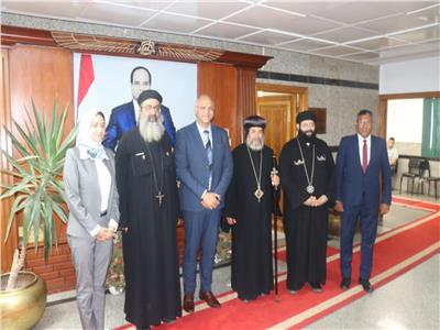 «عطية» يُشيد بدور الكنيسة في دعم خطط محافظة القليوبية لتحقيق التنمية والازدهار