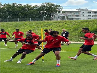 باريس 2024| تدريبات قوية للمنتخب الأولمبي استعدادا لجمهورية الدومينيكان