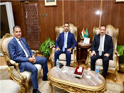 افتتاح المقر الجديد لبنك قناة السويس بالمنوفية 