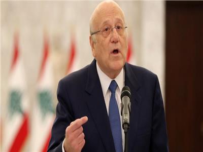 ميقاتي يندد بالضربات الإسرائيلية على جنوب لبنان ويدعو لاتخاذ موقف حازم ضد إسرائيل