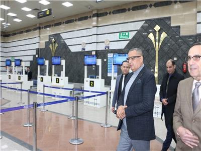 مطار طابا الدولي يستقبل ضيوف احتفالات ذكرى التحرير بتنظيم مميز