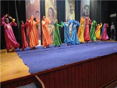عرض لطلائع الأنفوشي للفنون الشعبية في ختام احتفالات عيد الأضحى بالبحيرة 