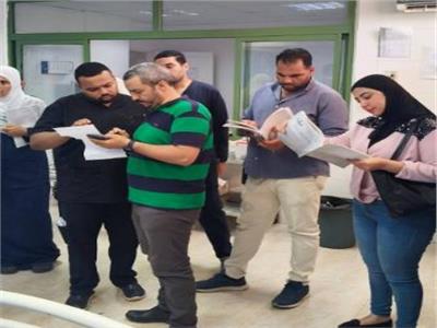 متابعة ميدانية بمستشفى السادات لتفقد خدمات الطوارئ والرعايات والحضّانات..صور