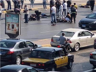مصرع شخصين وإصابة 7 آخرين في حادث تصادم بكورنيش الإسكندرية