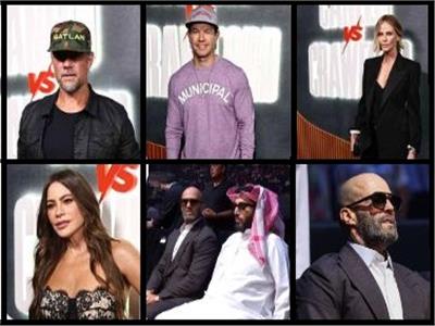 نجوم هوليوود يخطفون الأنظار في نزال القرن والأغلى بالملاكمة | شاهد