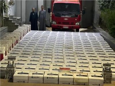إحباط ترويج 107 آلاف علبة سجائر مجهولة المصدر بأسيوط