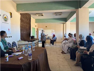 «بحوث الصحراء» ينظم دورة تدريبية لتمكين المرأة المعيلة في الشيخ زويد