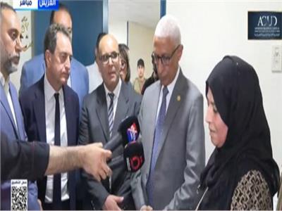 السفير الفرنسي بالقاهرة يزور مصابي غزة بالعريش