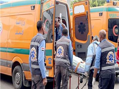 إصابة 4 أشخاص إثر تصادم جرار بقطار ركاب داخل محطة مرغم بالإسكندرية 