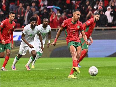 رحيمي يهدر ركلة جزاء للمغرب أمام جزر القمر