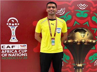 حسام عزب حكم فيديو مساعد لمباراة جنوب أفريقيا والكاميرون
