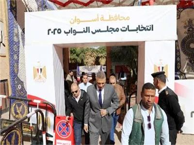 انتظام عملية التصويت في اليوم الثاني لجولة الإعادة بنواب أسوان