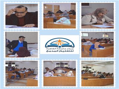 انطلاق ماراثون امتحانات "التعليم المدمج" بجامعة القاهرة وسط إجراءات تنظيمية منضبطة