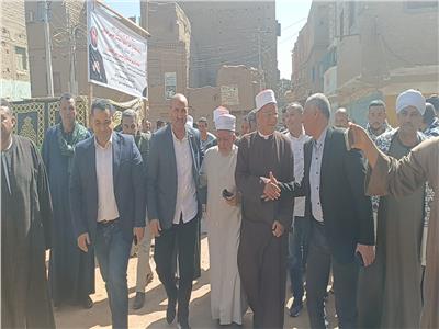 سكرتير عام قنا يفتتح مسجد آل جبل بأبوتشت بعد إحلاله وتجديده بالجهود الذاتية