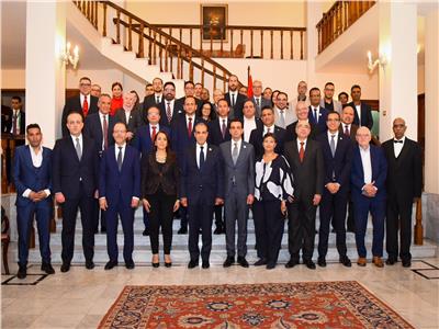 وزير الخارجية يلتقي الجالية المصرية بأديس أبابا.. ويؤكد: اعتزاز مصر بانتمائها الأفريقي