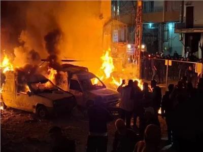 شهيدان بغارة إسرائيلية على مخيم عين الحلوة في جنوب لبنان