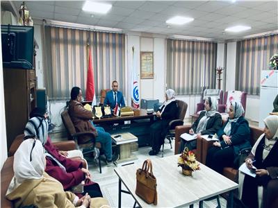 رفع كفاءة الأداء بالاقسام الحيوية بمستشفى العريش العام