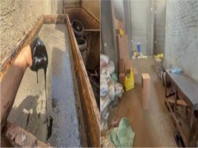 شرطة التموين تضبط 37 طن معسل «مغشوش» بالدقهلية