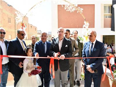 محافظ الفيوم يفتتح أعمال توسعة مدرسة عمر بن الخطاب الابتدائية بكفر محفوظ