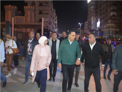 محافظ القليوبية يتابع تطبيق مواعيد غلق المحال الجديدة