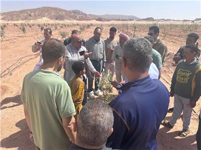 وزير الزراعة يستجيب لمتضرري سيول سانت كاترين ويقدم لهم الدعم