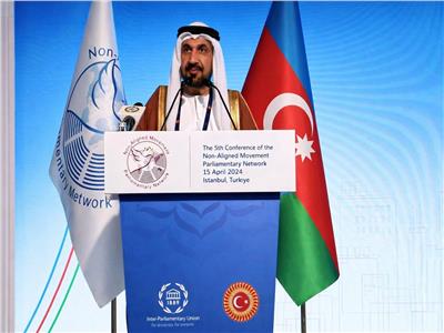 رئيس البرلمان العربي يطالب حركة عدم الانحياز بموقف حازم تجاه قانون إعدام الأسري