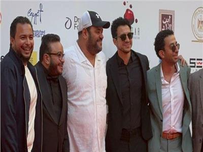 محمد ممدوح وحسام داغر في افتتاح مهرجان الإسكندرية للفيلم القصير