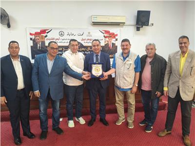 جامعة العريش تستقبل وفد اتحاد الاتحادات النوعية الرياضية والشبابية لتعزيز الوعي والانتماء لدى الطلاب