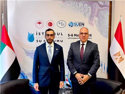 وزير الري يلتقي مساعد وزير الخارجية الإماراتي لبحث تحضيرات مؤتمر الأمم المتحدة للمياه 2026