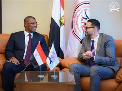 رئيس الاتحاد الإفريقي للجودو يزور مقر الاتحاد المصري لبحث تطوير اللعبة 