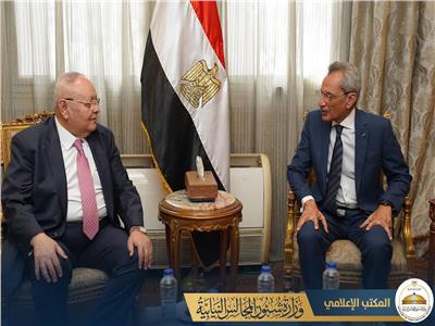 وزير الشئون النيابية يستقبل رئيس مجلس الدولة لبحث آليات التعاون المشترك
