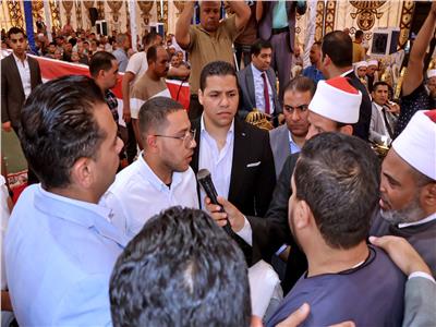 الصلح خير بين عائلتي مصطفى رجب ومحمد إسماعيل بمدينة سوهاج| صور