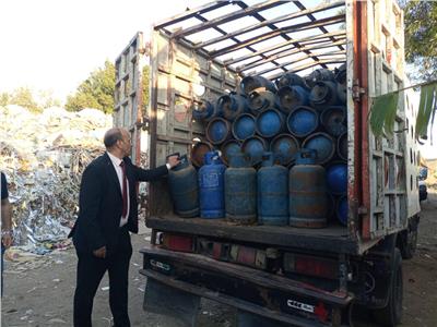 إحباط تهريب 141 أسطوانة بوتاجاز و2000 لتر سولار مدعم في الغربية