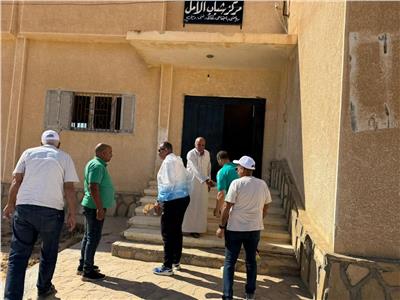 استمرار عمل  لجنه تطوير ورفع كفاءة مراكز الشباب بسيناء 