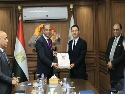 محافظ الجيزة يلتقى وفد منطقة شيوتشو الصينية لبحث التعاون الثنائى والفرص الإستثمارية