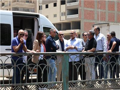 محافظ الجيزة يتفقد موقع أعمال تطوير طريق المريوطية 