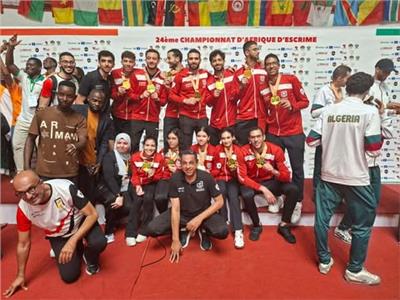 مصر تحقق 3 ذهبيات جديدة في منافسات الفرق ببطولة أفريقيا للسلاح 