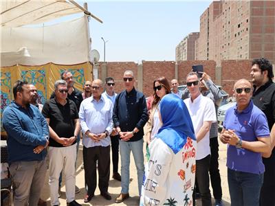 محافظ الجيزة يشهد الاستعدادات النهائية لبدء إنشاء مجمع مدارس كعبيش