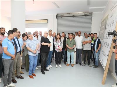 وزيرة التنمية المحلية ومحافظ البحر الأحمر يتفقدان سوق الجملة بالغردقة